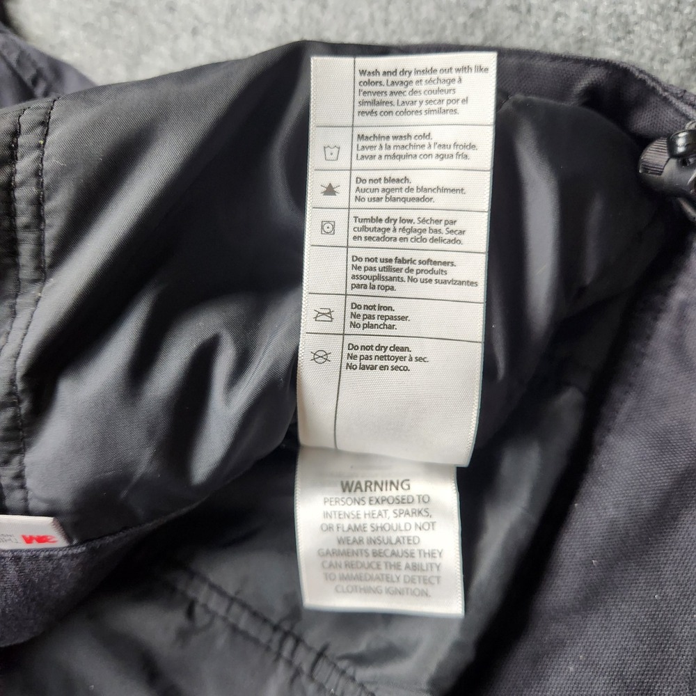 Carhartt Mens Quick Duck Jefferson Traditional Jacket Black Hooded BLK M - Picture 13 of 15